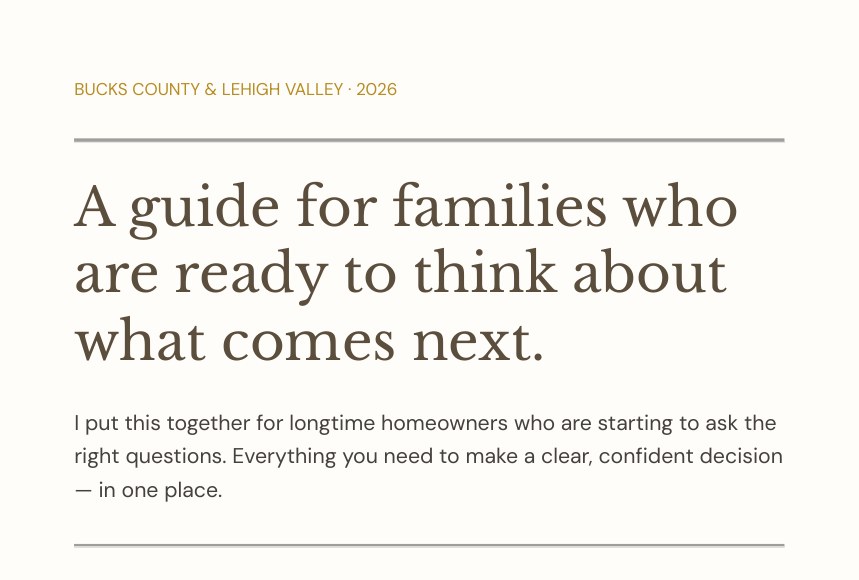 Cover of RJ Timlin's free guide for families ready to think about what comes next